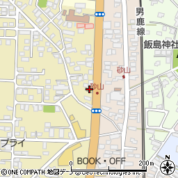 秋田県秋田市土崎港相染町大谷地36-4周辺の地図