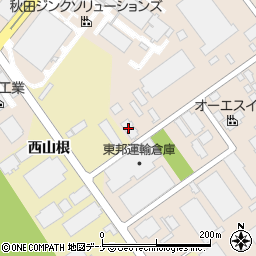 有限会社海星運送　秋田周辺の地図