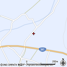 秋田県仙北市田沢湖田沢田沢々口74周辺の地図