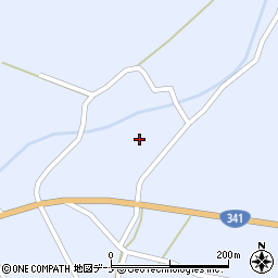 秋田県仙北市田沢湖田沢（田沢々口）周辺の地図