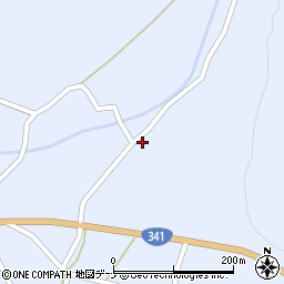 秋田県仙北市田沢湖田沢田沢々口57周辺の地図