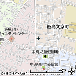 秋田県秋田市飯島文京町3-14周辺の地図