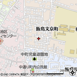秋田県秋田市飯島文京町3-76周辺の地図
