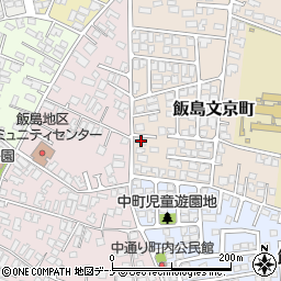 秋田県秋田市飯島文京町3-15周辺の地図