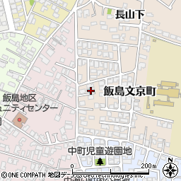 秋田県秋田市飯島文京町3-20周辺の地図