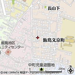 秋田県秋田市飯島文京町3-23周辺の地図