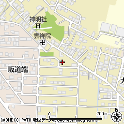 秋田県秋田市土崎港相染町沖谷地97-1周辺の地図