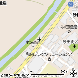 株式会社真坂通建周辺の地図
