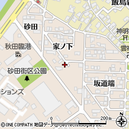 有限会社秋田アルミ住設周辺の地図