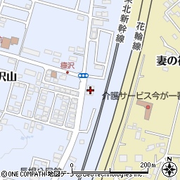 岩手互助センター滝沢長安殿周辺の地図