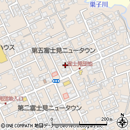 九戸屋肉店工場周辺の地図
