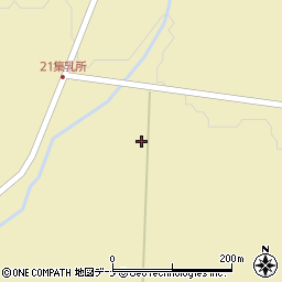 岩手県岩手郡雫石町長山極楽野110-17周辺の地図