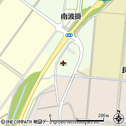 ローソン秋田北インター店周辺の地図