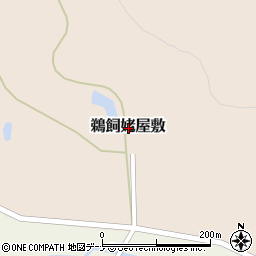岩手県滝沢市鵜飼姥屋敷周辺の地図