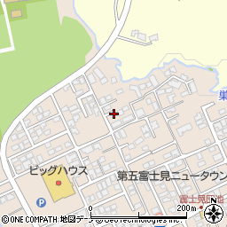 オーロラハウス周辺の地図