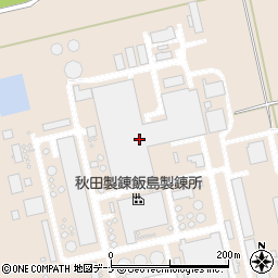 秋田製錬株式会社　浄液部周辺の地図
