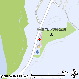 松園ゴルフ練習場周辺の地図