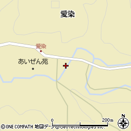 秋田県秋田市上新城道川湯ノ沢周辺の地図