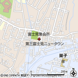 富士見集会所周辺の地図