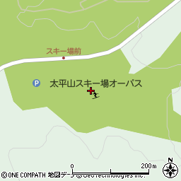 秋田県秋田市仁別蛇馬目沢周辺の地図