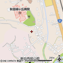 秋田県秋田市飯島堀川92周辺の地図