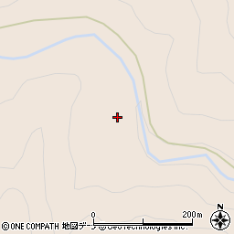 岩手県下閉伊郡岩泉町大川下外山15周辺の地図