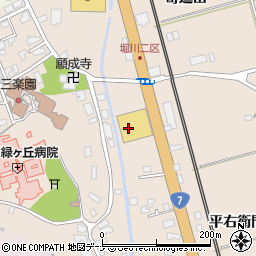 コメリホームセンター　飯島店周辺の地図