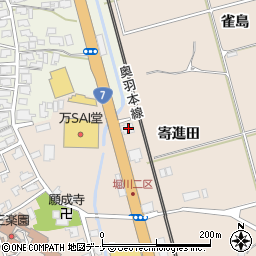 カークラブ秋田周辺の地図