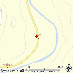 岩手県下閉伊郡岩泉町釜津田上種倉周辺の地図