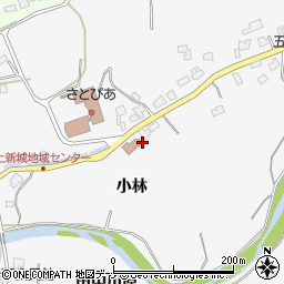 秋田県秋田市上新城五十丁小林88周辺の地図