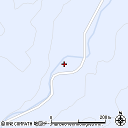 岩手県岩泉町（下閉伊郡）猿沢（滝の上）周辺の地図