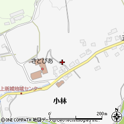 秋田県秋田市上新城五十丁小林150-3周辺の地図