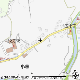 秋田県秋田市上新城五十丁小林138-1周辺の地図