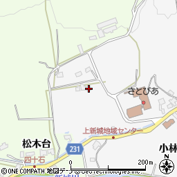 秋田県秋田市上新城五十丁小林292-1周辺の地図