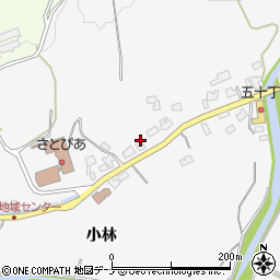 秋田県秋田市上新城五十丁小林138周辺の地図
