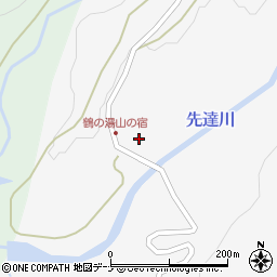 鶴の湯別館山の宿周辺の地図