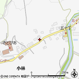 秋田県秋田市上新城五十丁小林136周辺の地図