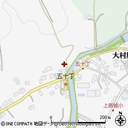 秋田県秋田市上新城五十丁小林125-1周辺の地図