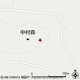中村森周辺の地図