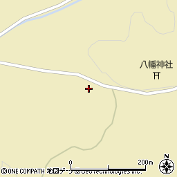 岩手県盛岡市日戸一本杉周辺の地図