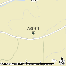 八幡神社周辺の地図