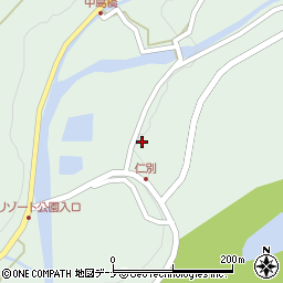 秋田県秋田市仁別堂ノ下周辺の地図