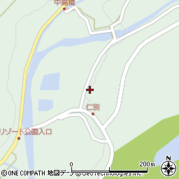 秋田県秋田市仁別（堂ノ下）周辺の地図