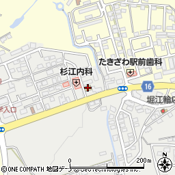 ファミリーマート滝沢駅前通店周辺の地図