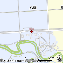 堰根周辺の地図