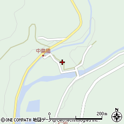 秋田県秋田市仁別（中島）周辺の地図