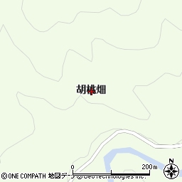 岩手県宮古市田老胡桃畑周辺の地図