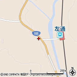 秋田県仙北市西木町上桧木内堀内5周辺の地図