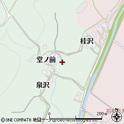 秋田県秋田市上新城石名坂堂ノ前3周辺の地図