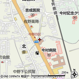 ディプラザ秋田店周辺の地図